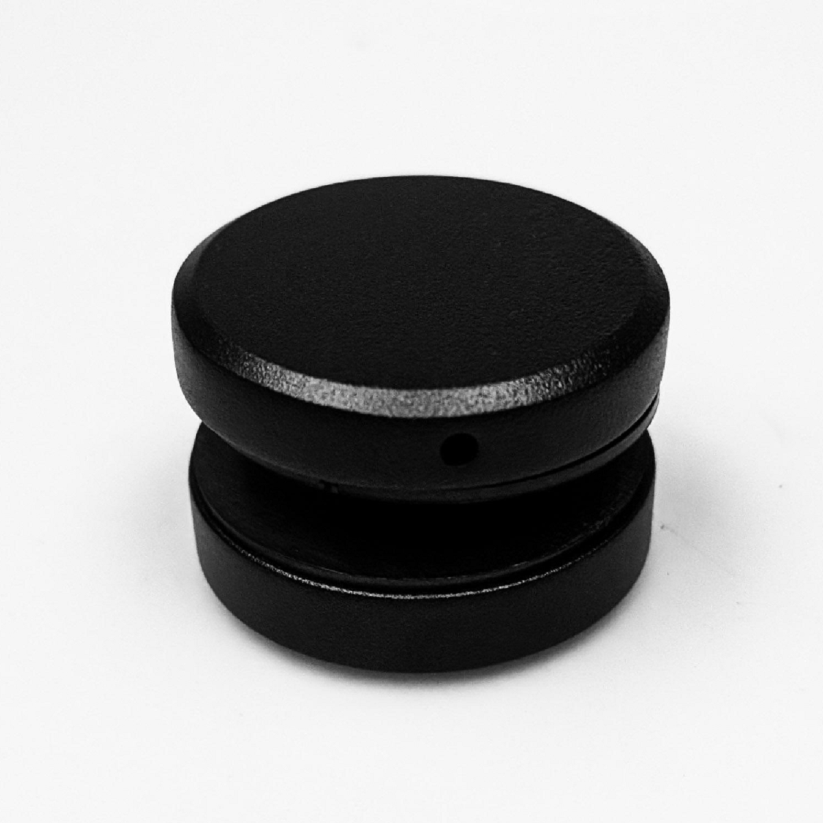 Glass Anchor - 50mm Diameter 10mm spacer Matt Black 